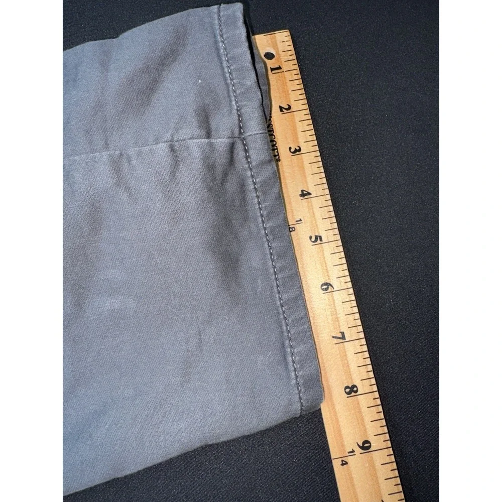 Quince Men Comfort Stretch Traveler 5-Pocket Pants Tan 40x33 Charcoal Gray